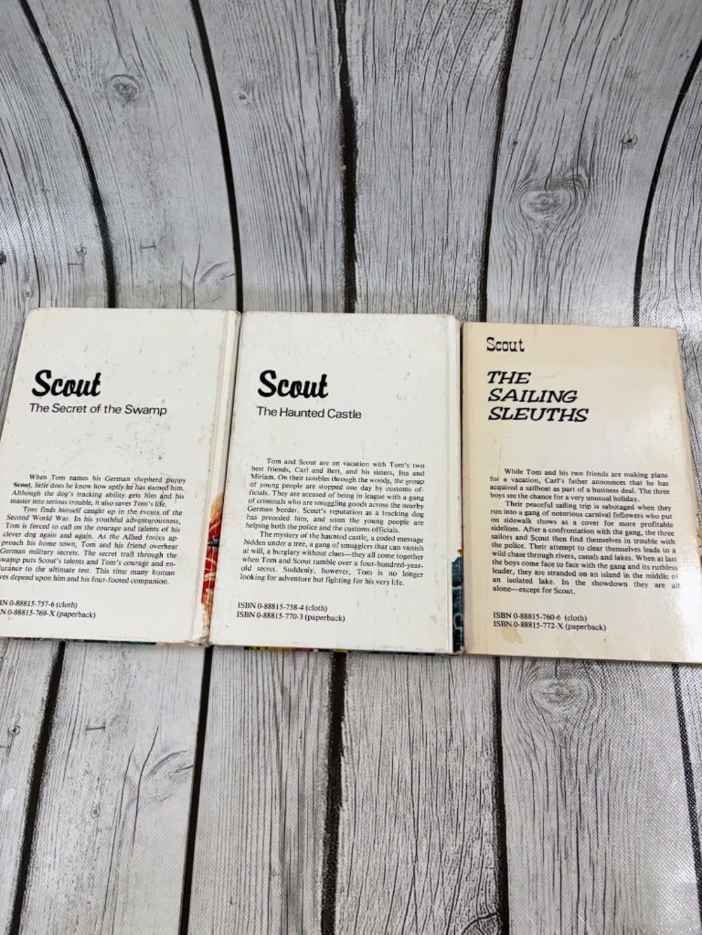 Vintage Scout Piet Prins 3 Book Adventure Set Illustrated - Picture 3 of 4